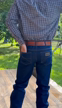 Imagem Calças Jeans para Trabalho - Azul - Tamanho 50