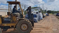 Imagem Trator Empilhadeira Massey Ferguson