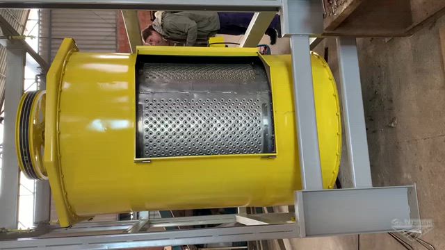 Imagem Centrífuga Industrial para Big Bags – Alta Capacidade