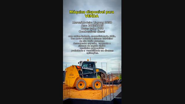 Imagem Mini Carregadeira LIUGONG 365B