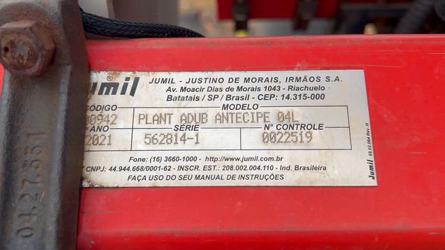 Imagem Plantadora Adubadora Intercalar Antecipe 2021