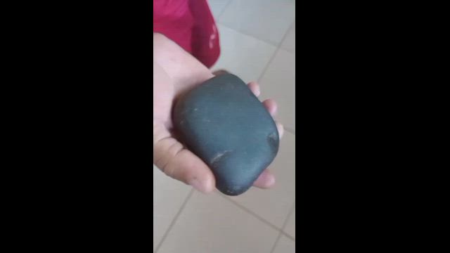 Imagem meteorito liso raro