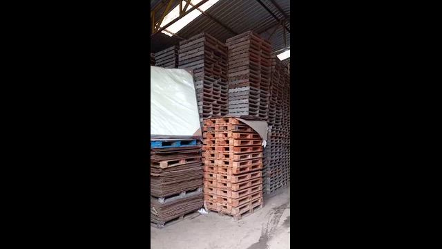 Imagem pallets de cimento