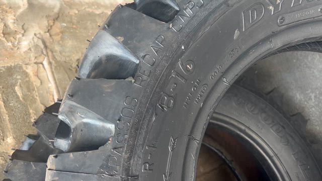 Imagem Pneu Reformado 8.16 - Borracha Vipal