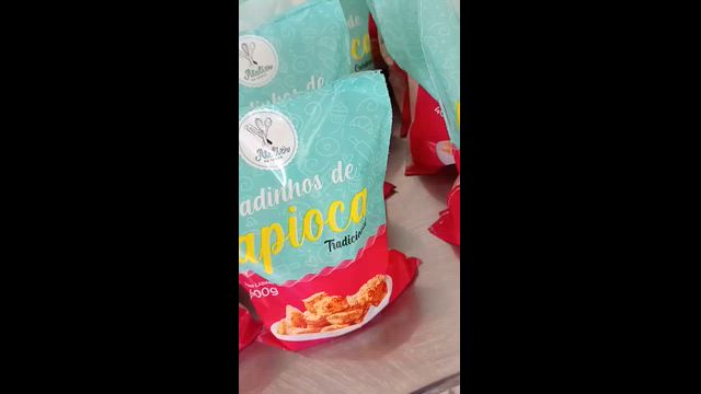 Imagem Dadinhos de tapioca sabor tradicional e sabor Calabresa