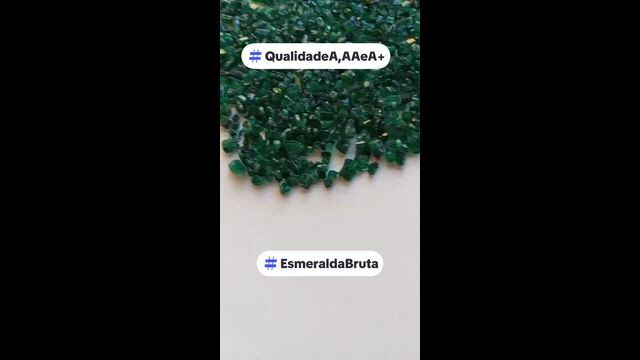 Imagem Esmeraldas naturales con certificacion/Natural Rough Emerald Lot (AA Quality) –