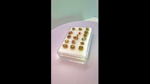 Imagem Lote Diamantes Brutos 14 quilates
