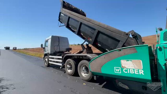 Imagem Vibroacabadora ciber AF4000