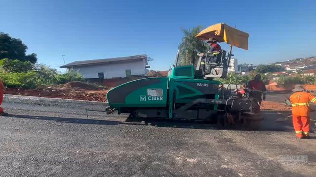 Imagem Vibroacabadora ciber AF4000