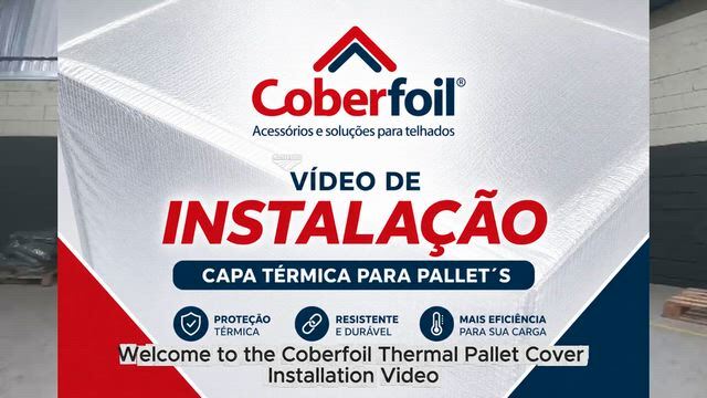 Imagem Capa Térmica para Pallet — Evita Perda de Carga por Variação de Temperatura