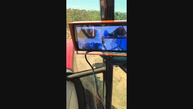 Imagem Sistema de Câmeras com Fio para Colheitadeiras - Monitor de 10"