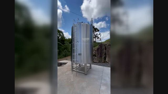 Imagem Tanque de Água Quente Industrial em Aço Inox 304 – 5.000 Litros