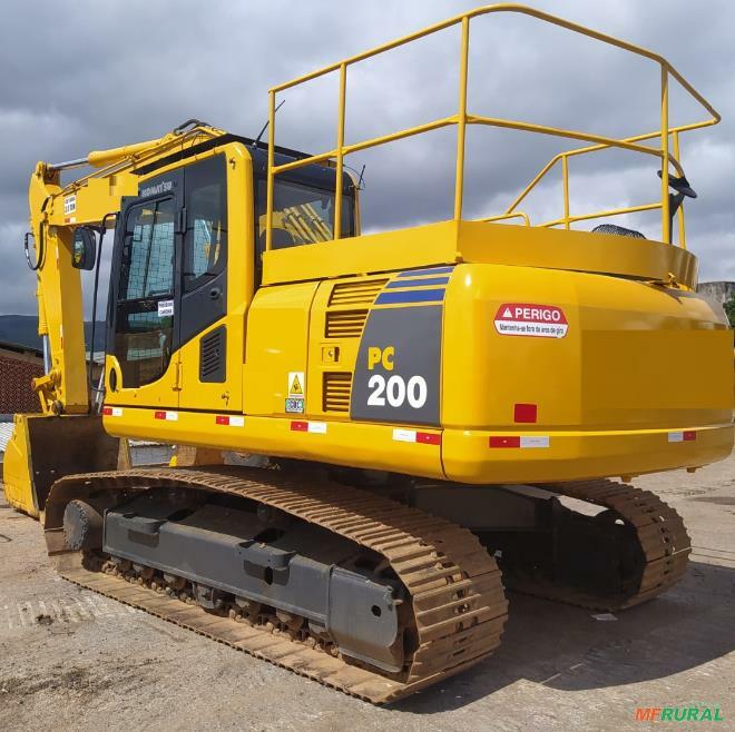 Escavadeira Komatsu, Modelo Pc200-8, Ano 2019, Único Dono, nf De 802483