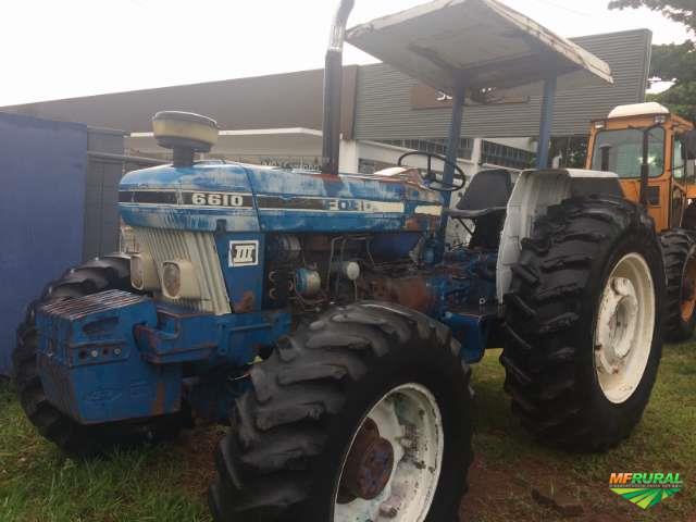 Trator Ford 6610 4x4 Ano 87 Em Piracicaba Sp A Venda Compre