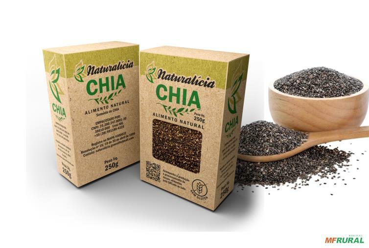 Chia à venda com preço