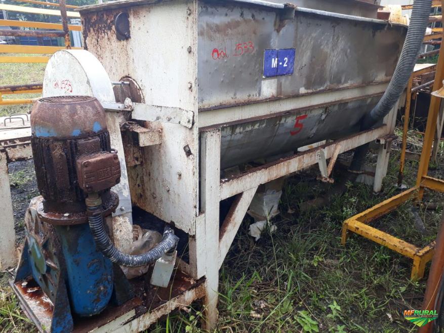 Ribbon Blender de Inox Misturador Pó 2300 Litros C1533 em São 400005