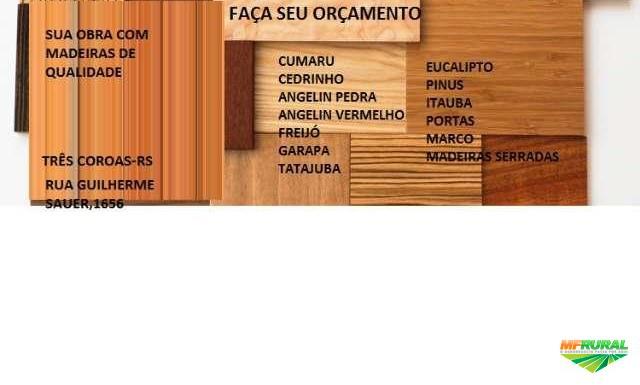 Madeiras Nobres Cerradas em Três Coroas RS à venda. Compre 297604