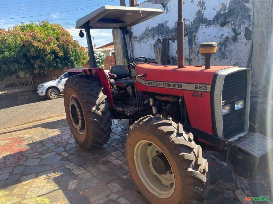 Trator Massey Ferguson 283 4X4 Ano 02 em Jales SP à venda. 695558