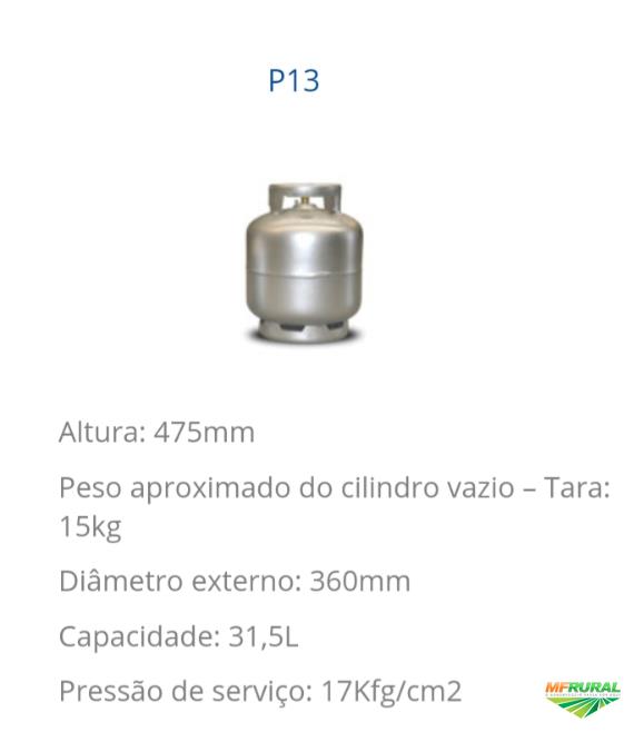 Vasilhames Botijão P13 em Itajaí SC à venda. Compre direto 375723