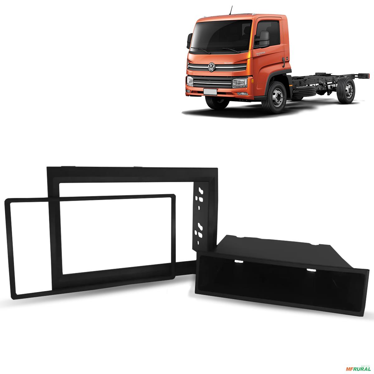 11180 Moldura do Painel 2 Din 1 Din Delivery Express 11180 2017 A 2020 675298