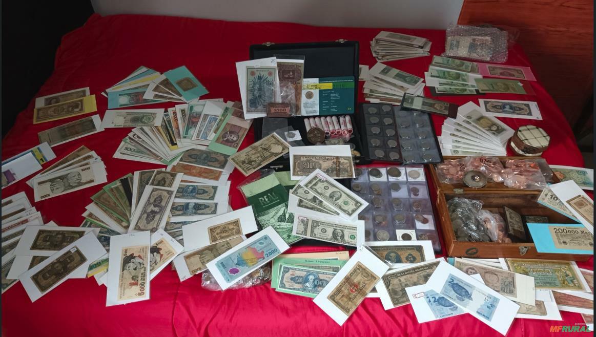 Belissima Coleção de Numismatica - Moedas Prata, Cédulas 649049