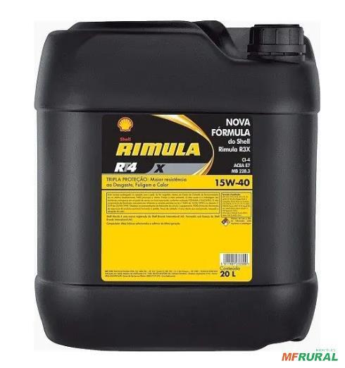 Shell Rimula Rt4 Óleo Lubrificante Shell Rimula Rt4x 15W-40 em Mendonça SP à 667580