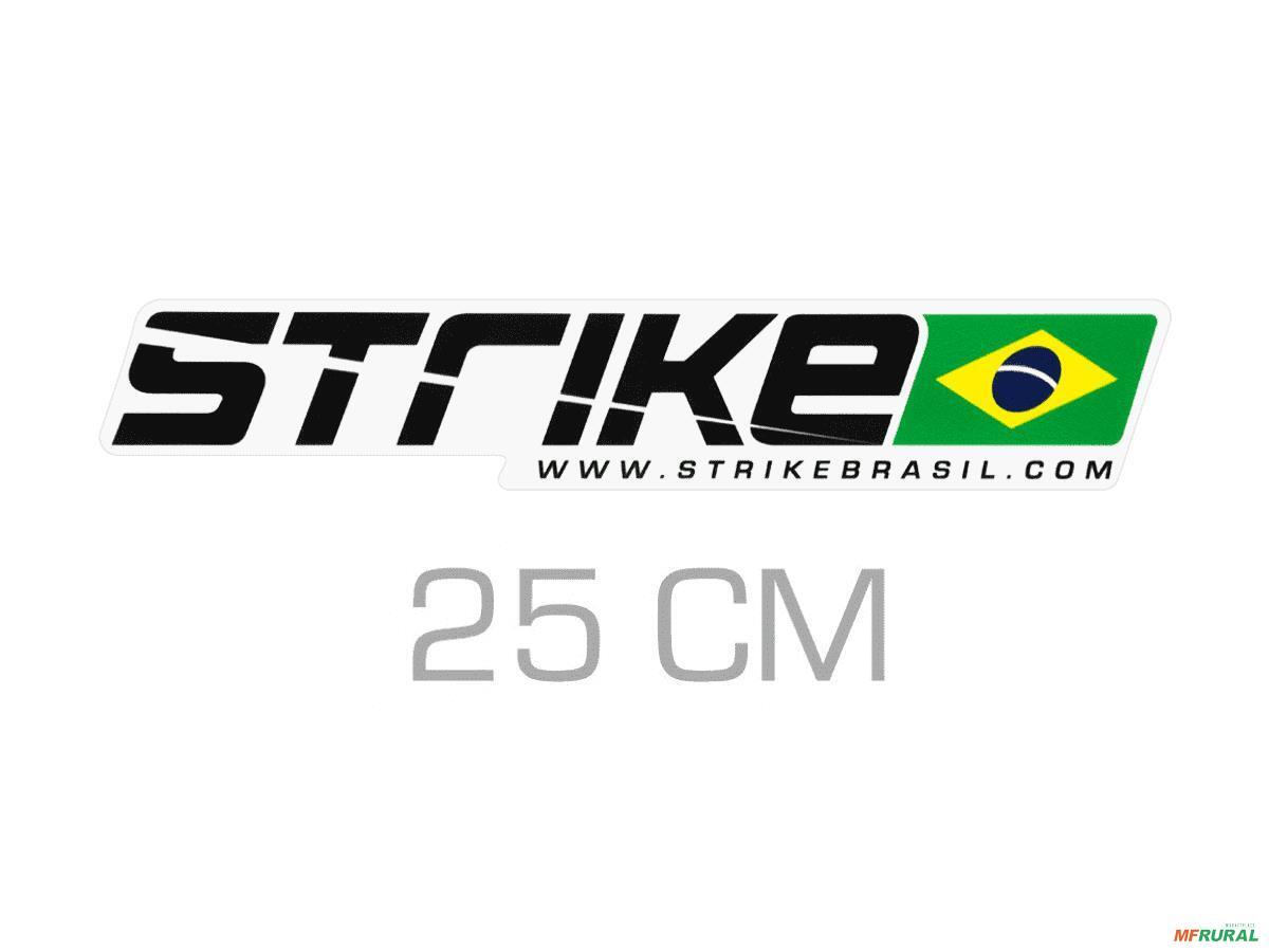 Adesivo Médio Transparente Oficial Strike Brasil em Ponta Porã 698307