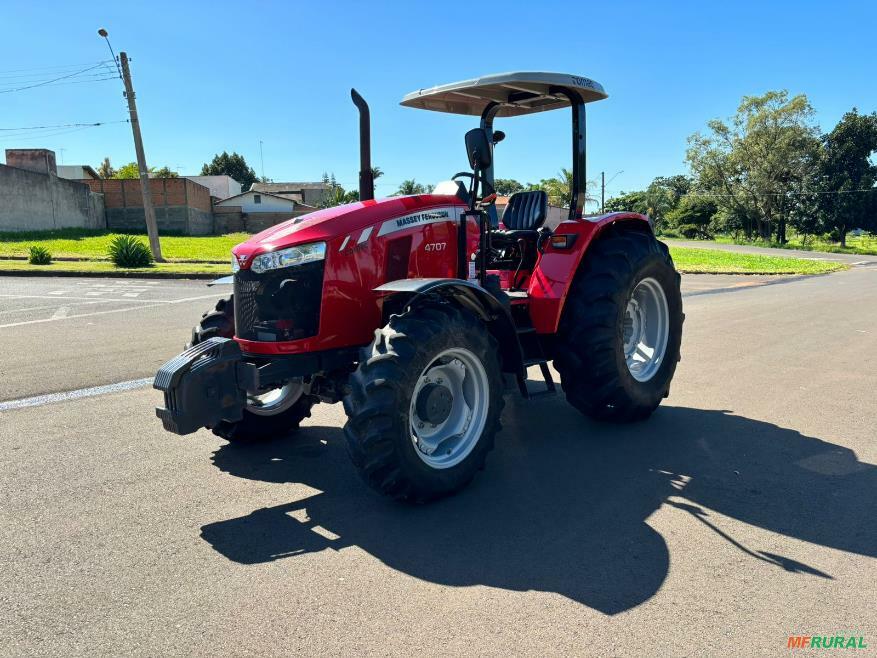 Trator Massey Ferguson 4707 4X4 Ano 2021 Com Redutor de 755963