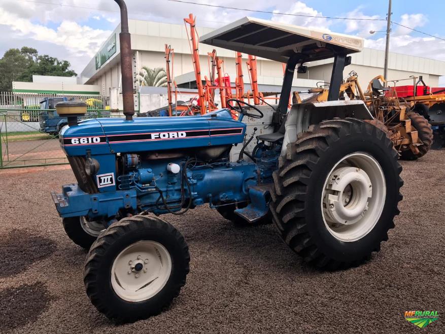 Trator Ford 6610 4x2 Ano 86 Em Goioere Pr A Venda Compre Direto